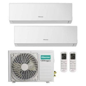 MULTISPLIT HISENSE INVERTER 9000+9000 BTU (no incluye instalacion)