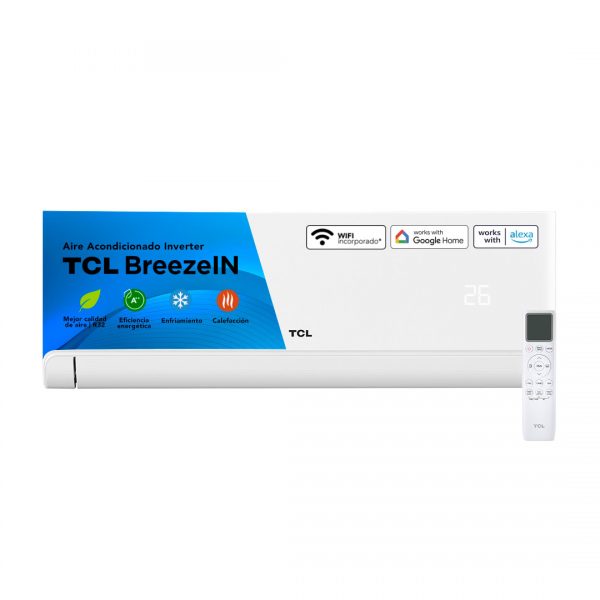 Aire Acondicionado Inverter TCL BreezeIN 12.000 BTU WIFI - Imagen 2