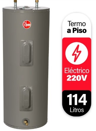Termo eléctrico de piso 114 litros 220V Rheem