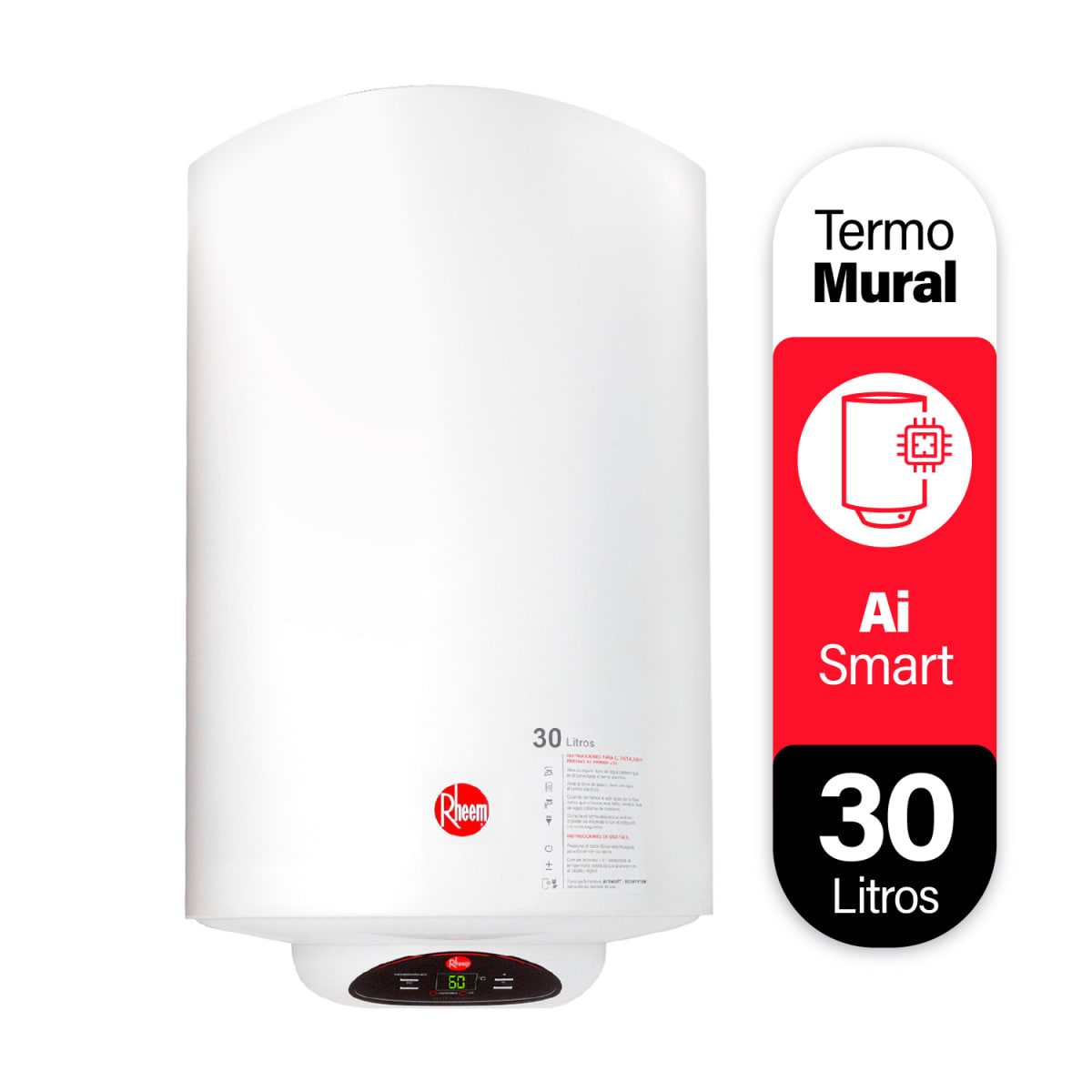 TERMO ELÉCTRICO MURAL 30L RHEEM