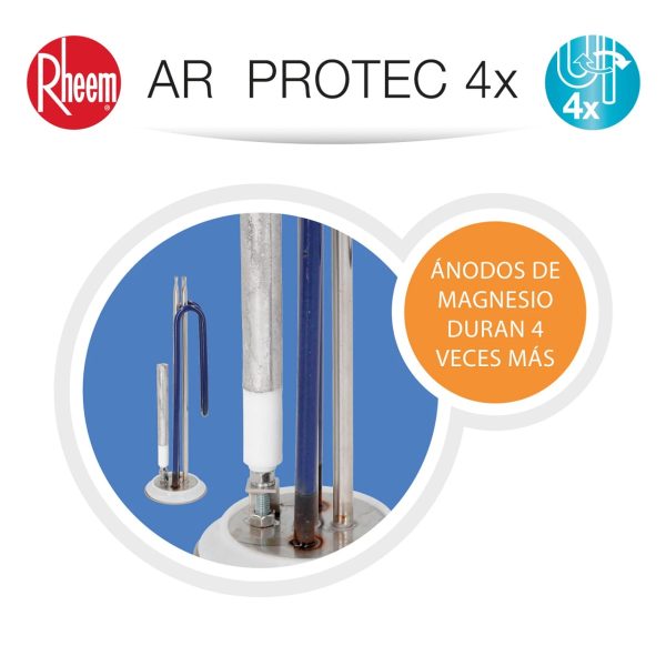 TERMO ELÉCTRICO MURAL 50L RHEEM - Imagen 4