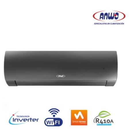 AIRE ACONDICIONADO SPLIT MURO 18.000 BTUH INVERTER R410A NEW COOL DESIGN