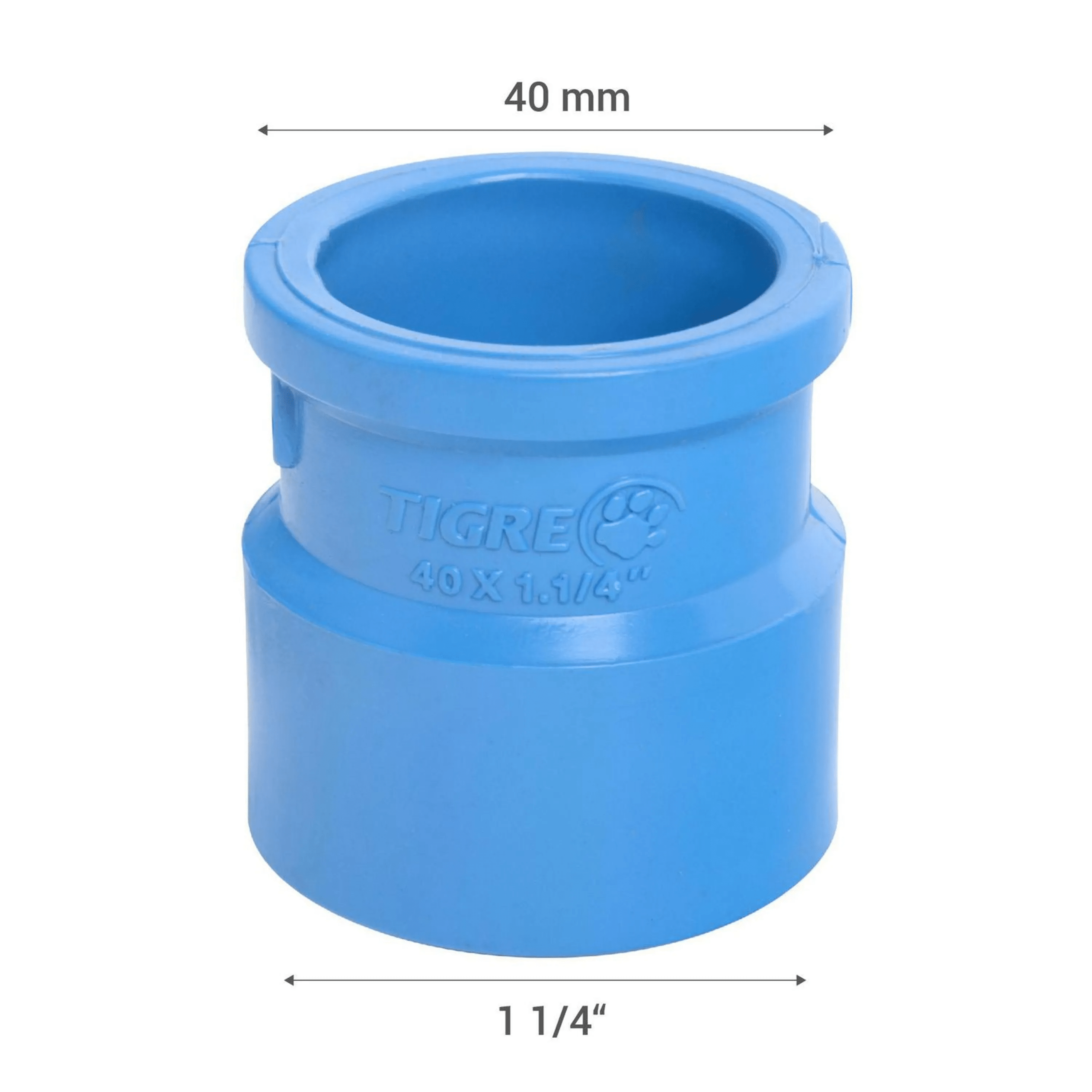 Terminal PVC-P CEM/HI 40mm x 1 1/4″