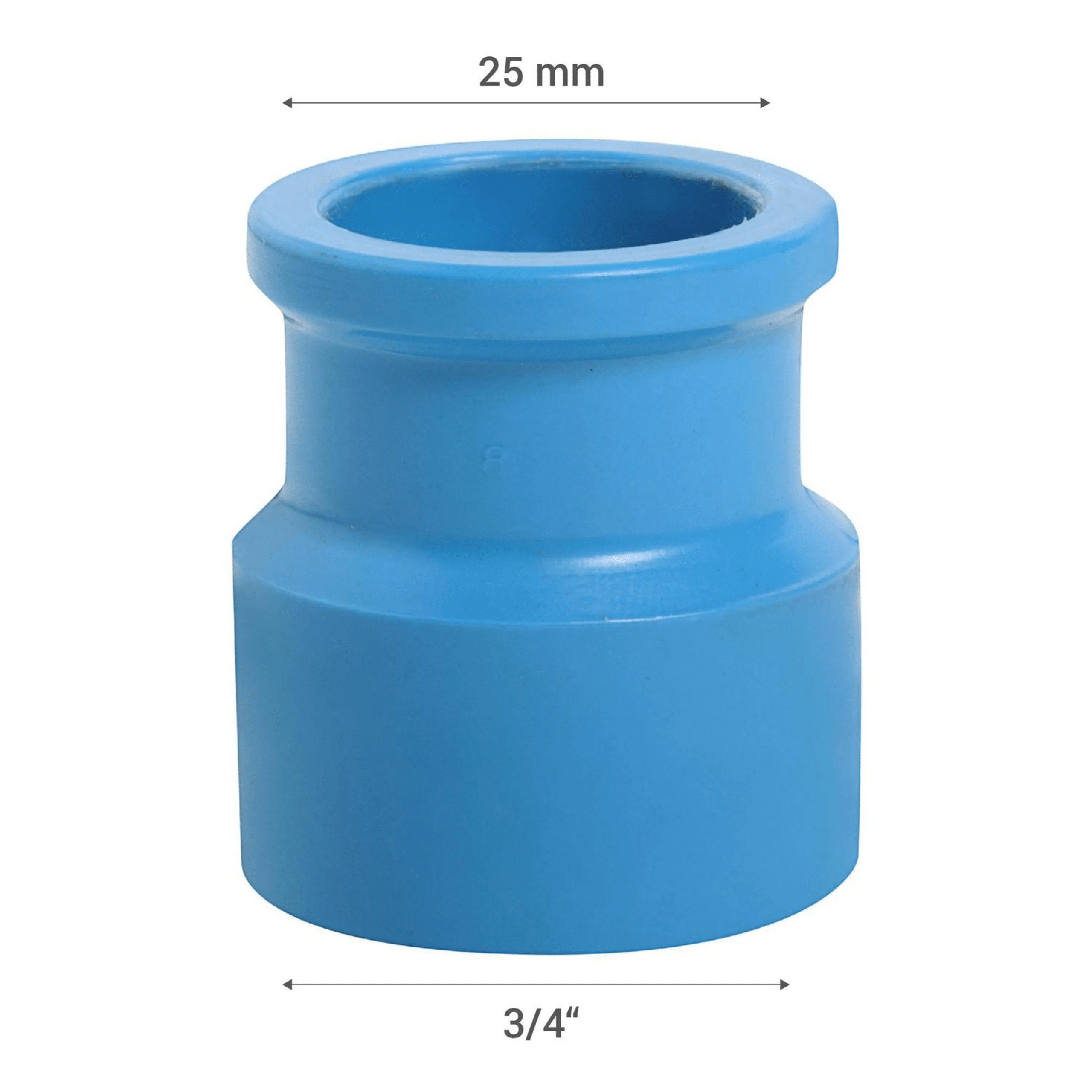 Terminal PVC-P CEM/HI 25mm x 3/4″