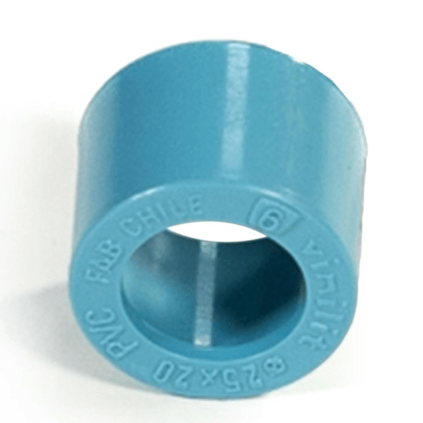 Buje Reducción corta PVC-P Cementar 25mm x 20mm
