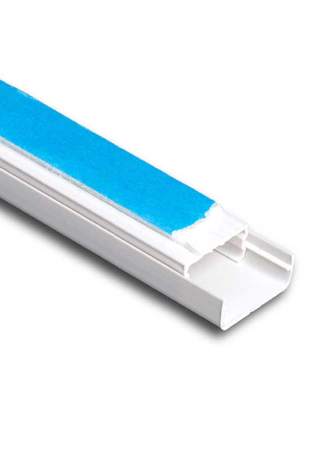 Canaleta 14mm x 7mm c/adhesivo