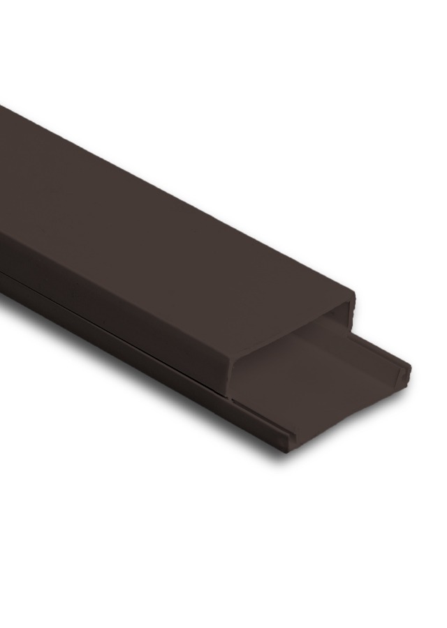 Canaleta PVC café 40mm x 16mm