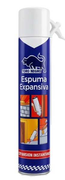 Espuma expansiva 750ml TORO NEGRO